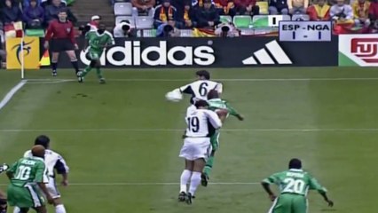 Spain  vs Nigeria 2- 3 - All Goals & Extended Highlights - World Cup 1998