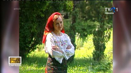 Mioara Velicu in cadrul emisiunii Tezaur folcloric - TVR 1 - 25.03.2018