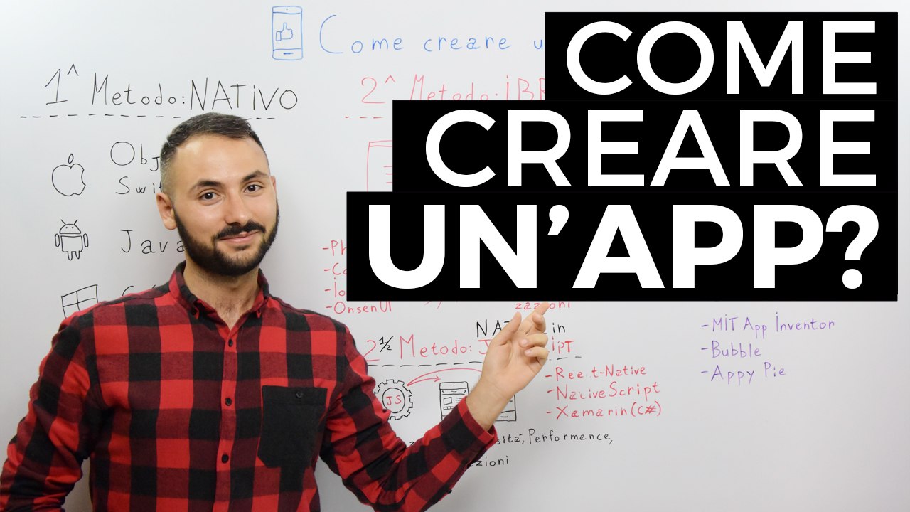 Come creare un'app [SPIEGONE DEL MESE]