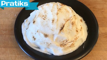 Comment faire une omelette norvégienne igloo ?