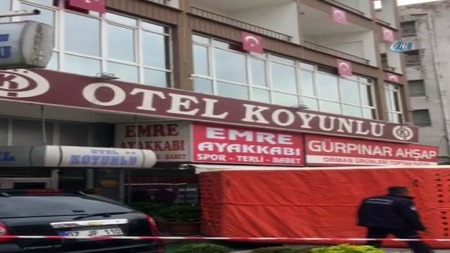 Suriyeli kız otelin altıncı katından böyle atladı