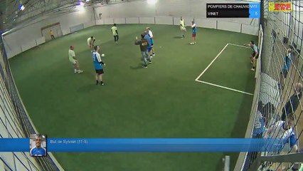 But de Sylvain (11-5) - POMPIERS DE CHAUVIGNY Vs VINET - 29/03/18 20:00 - LIGUE 2
