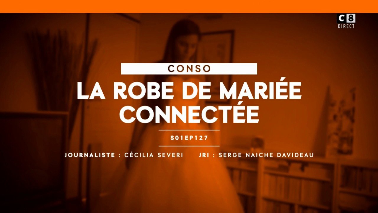 La robe de mariée connectée