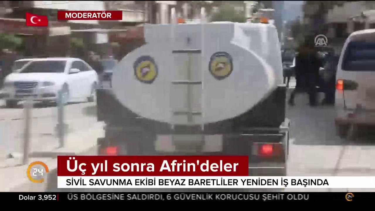 3 yıl önce teröristlerin zorla çıkardığı Beyaz Baretliler geri döndü