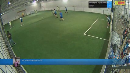 But de jean-baptiste (13-9) - POMPIERS DE CHAUVIGNY Vs VINET - 29/03/18 20:00 - LIGUE 2