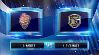 Avant-match avec Petr Cornelie, Le Mans - Levallois Metropolitans