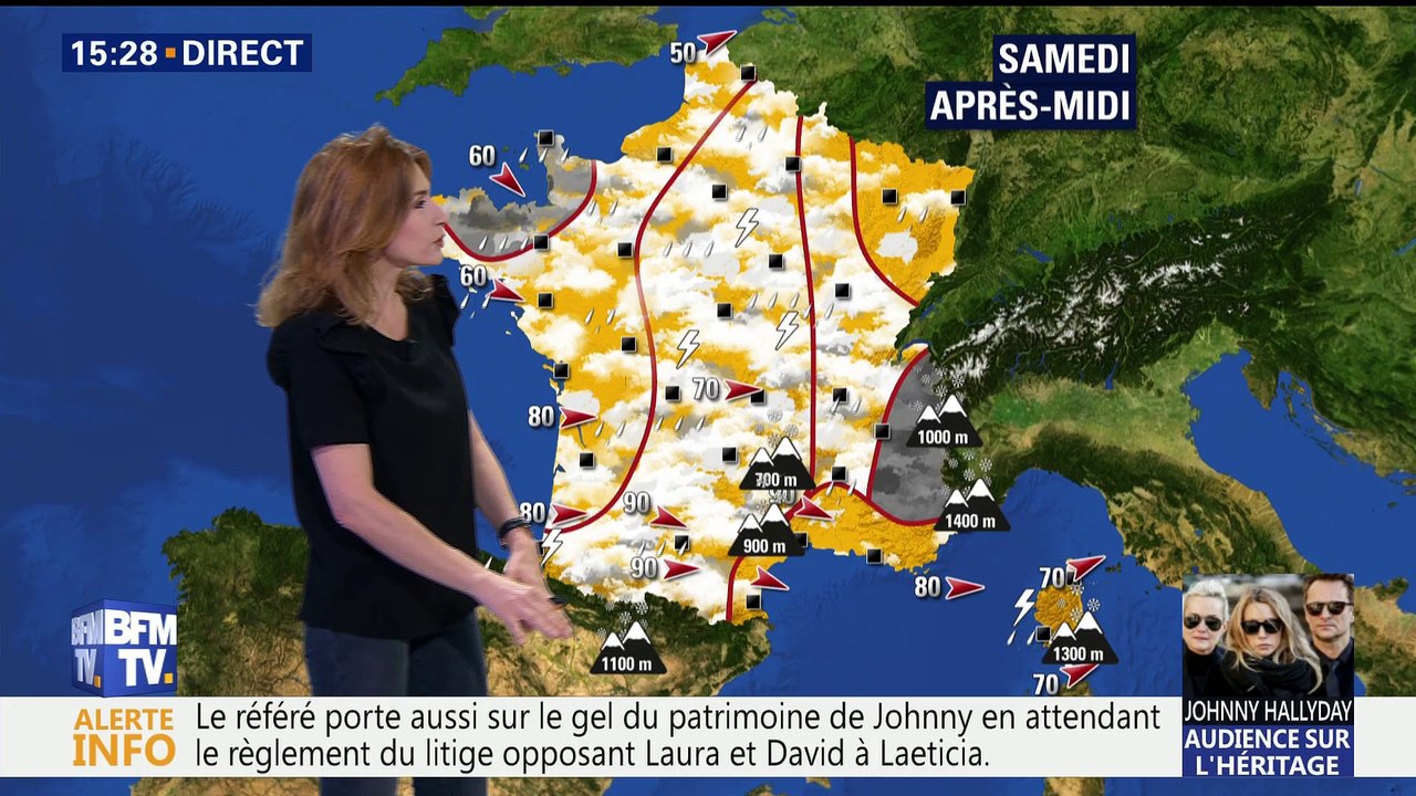 La météo pour ce samedi 31 mars 2018