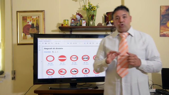 N*4 Scuolaguida Videolelzione Esame patente B - Segnali divieto