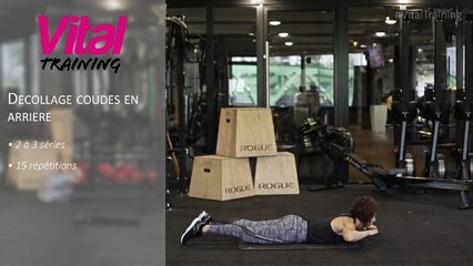 L'exercice du décollage coudes arrières_#VitalTraining