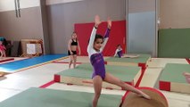 Vidéo des entraînements - Alma souplesse arrière (Ecole de Gym)