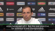 Allegri targeting Serie A title over UEFA Champions League