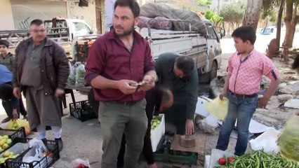 - Afrin'de Çarşı Pazar Canlandı