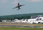 Impressive Takeoff and Landing for Boeing 737 at Farnborough Airport