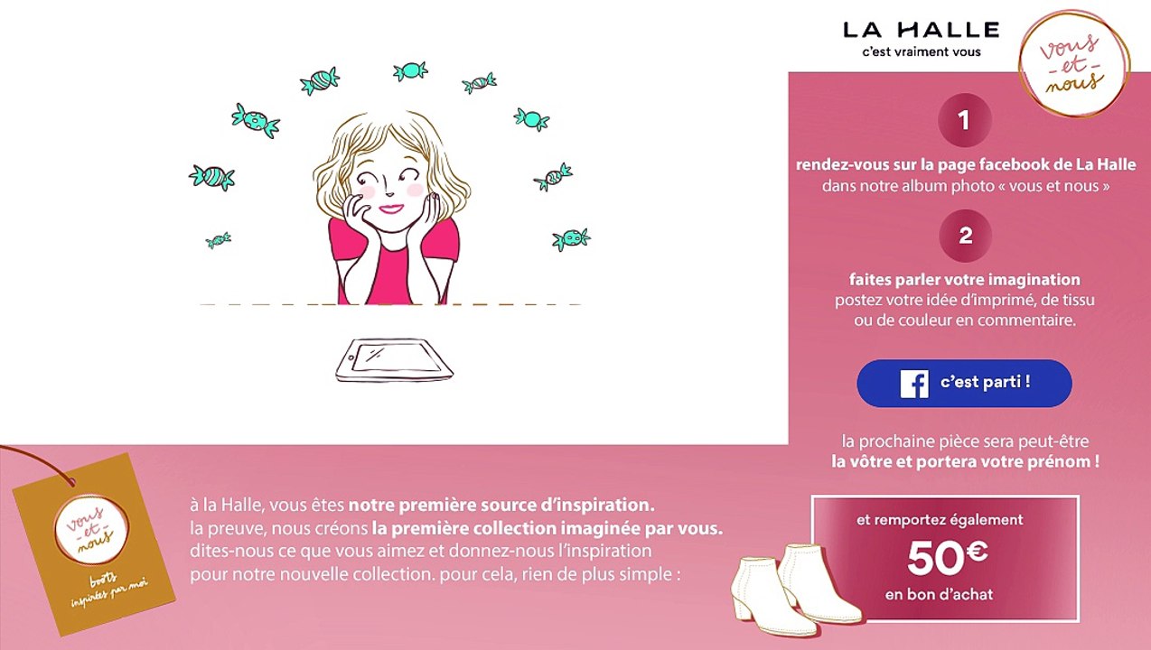 Préroll habillé - La Halle