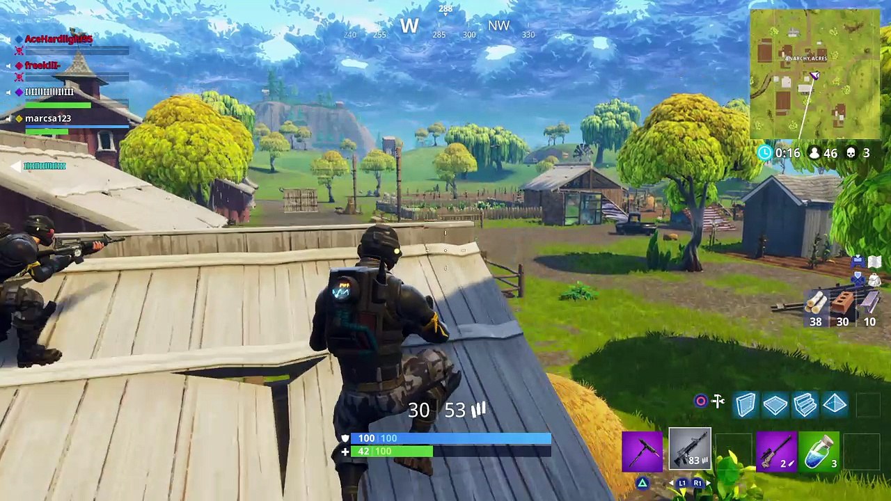 #FortniteClips - SAVING TEAMMATE WITH AWSOME QUICKSCOPE