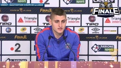 Verratti et l’obligation de gagner la Coupe de la Ligue