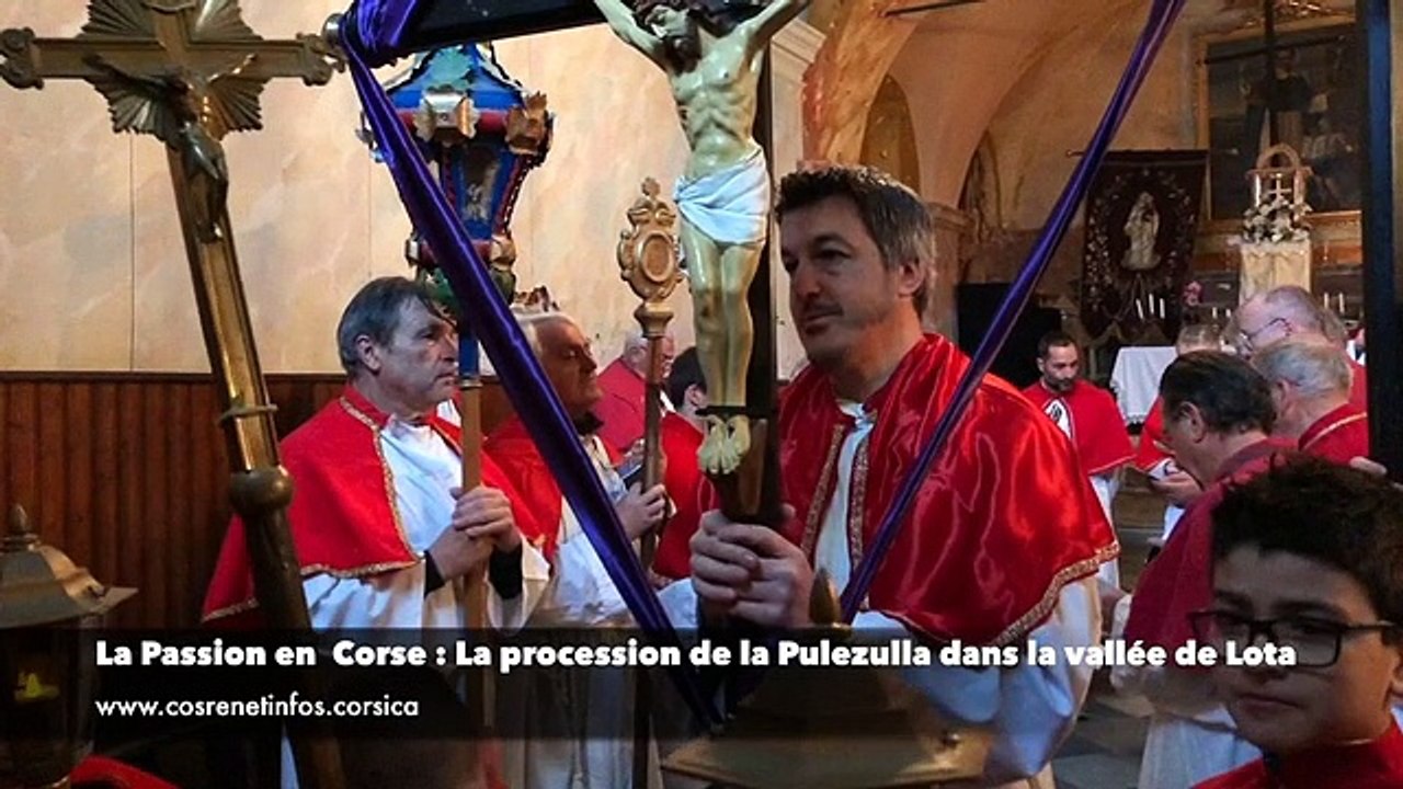 La procession de la Pulezulla dans la vallée de Lota