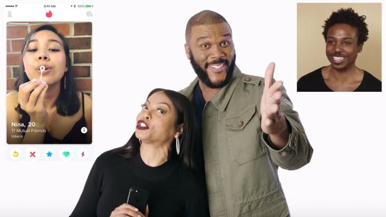 Taraji P. Henson and Tyler Perry Hijack a Stranger's Tinder