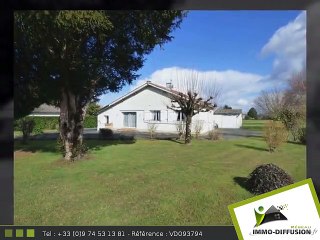 Maison A vendre Ruffec 90m2 + Terrain 4620m2