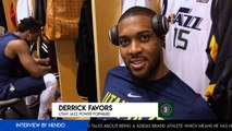 Utah Jazz Derrick Favors Unplugged