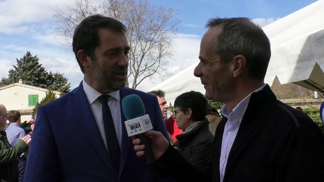 Poisson d'avril ! Pas de marche Paris- Forcalquier pour Christophe Castaner