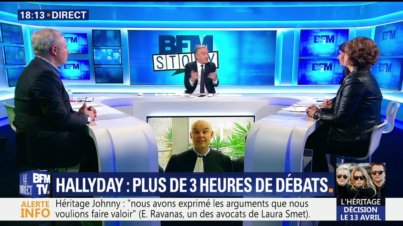 Héritage de Johnny Hallyday: le tribunal de Nanterre tranchera le 13 avril (1/2)