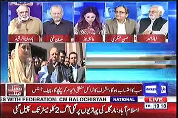Haroon Rasheed Smashing Reply to Nawaz Sharif