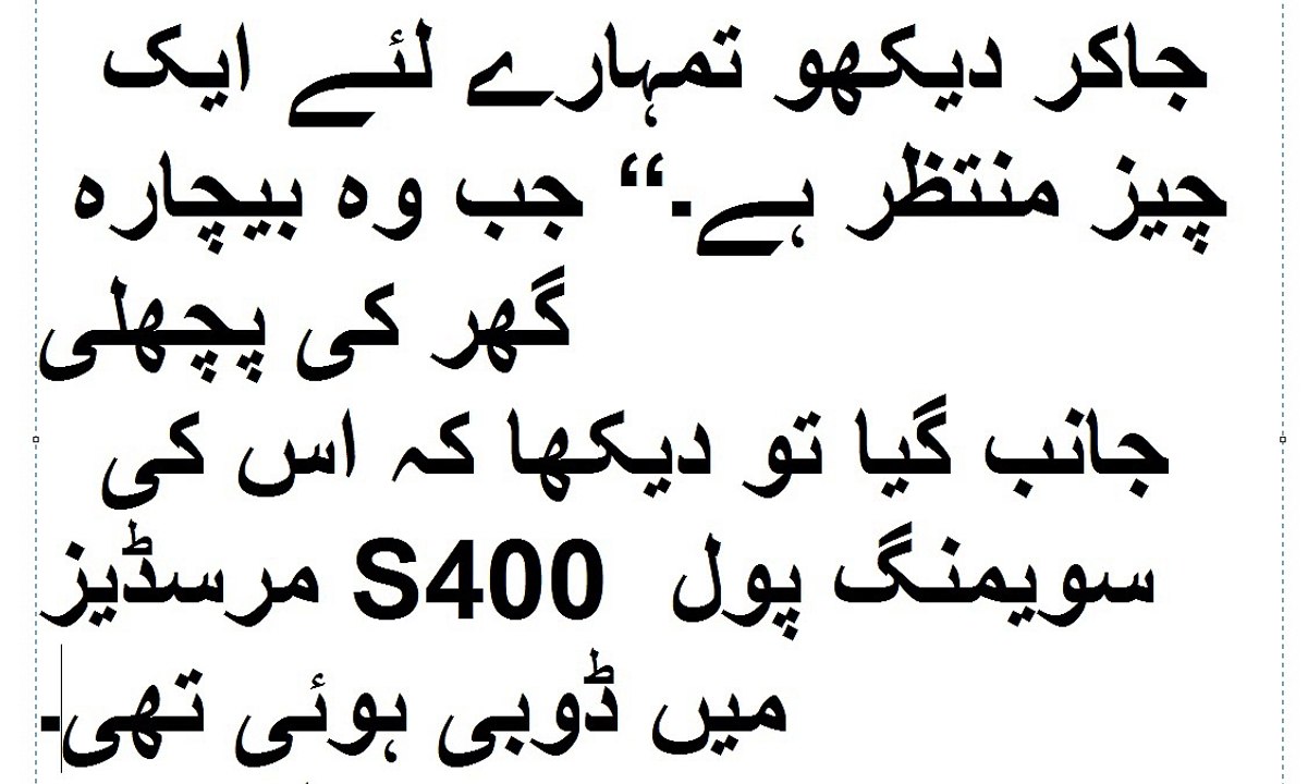 یہ مہنگی ترین گاڑی سویمنگ پول میں کیسے جاپہنچی؟