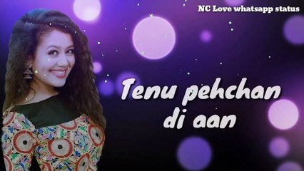 Main Tera Boyfriend Song  Whatsapp status  Neha Kakkar - Arijit Singh  30 sec  Lyrics