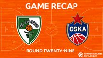 Highlights: Zalgiris Kaunas - CSKA Moscow