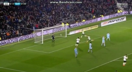 M.Vydra Goal HD - Derby 1 - 2 Sunderland 30.03.2018 HD