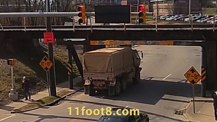 Famous Low-Clearance Bridge Takes Out Another Victim
