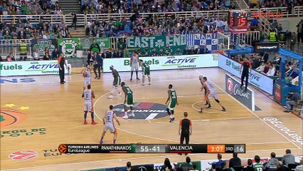 Η ΕΠΙΒΛΗΤΙΚΗ τάπα του Θανάση Αντετοκούνμπο στον Τίμπορ Πλάις - Παναθηναϊκός vs Βαλένθια - 30.03.2018