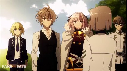 Fate Apocrypha 20　 「ジーク、その名の通りお前のもとに勝利があらんことを」