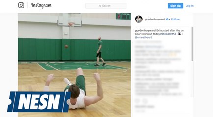 Gordon Hayward Picks Up Some Tricks