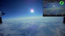 Il fait voler son drone à plus de 10.000m d'altitude. Incroyabe