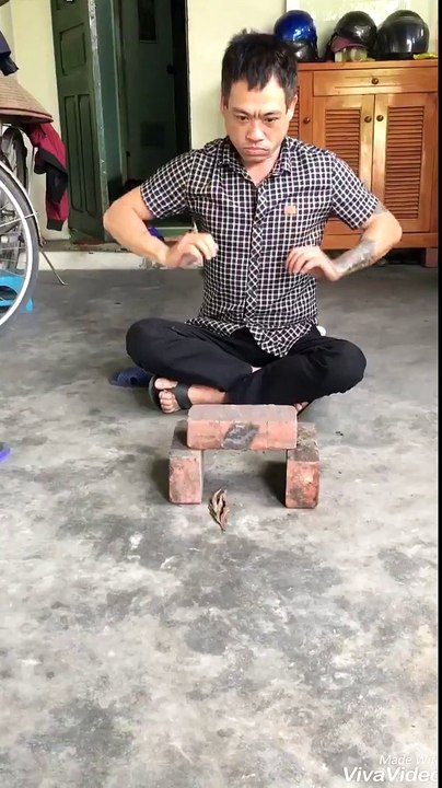 This martial arts master is no joke!