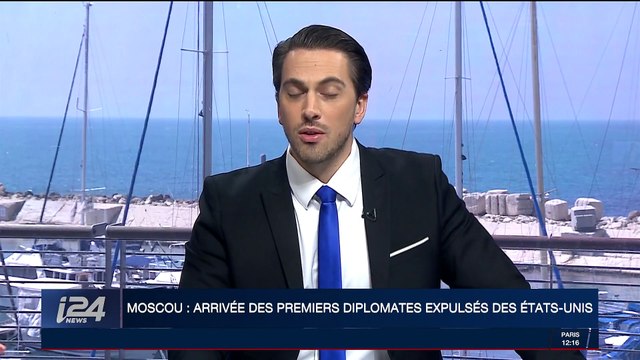 Moscou : arrivée des premiers diplomates expulsés des Etats-Unis
