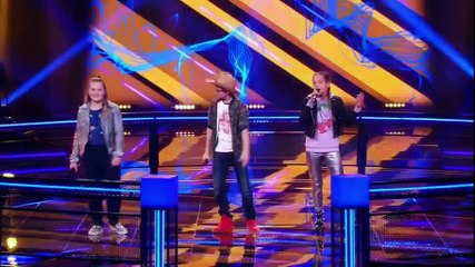 Batt 104 Lindsey SO , Thimo en Sanna - Attention _ The Voice Kids 2018