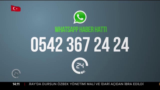 24 TV Whatsapp hattı → 0542 367 24 24