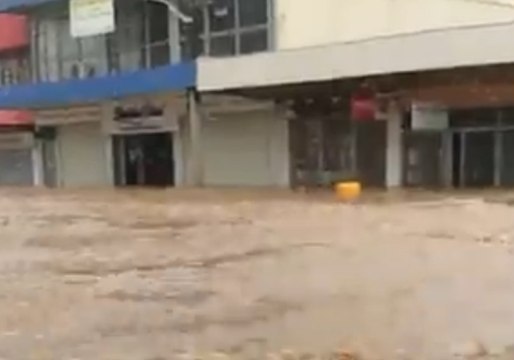 Floodwaters Rage Through Fijian Town as Tropical Cyclone Josie Hits