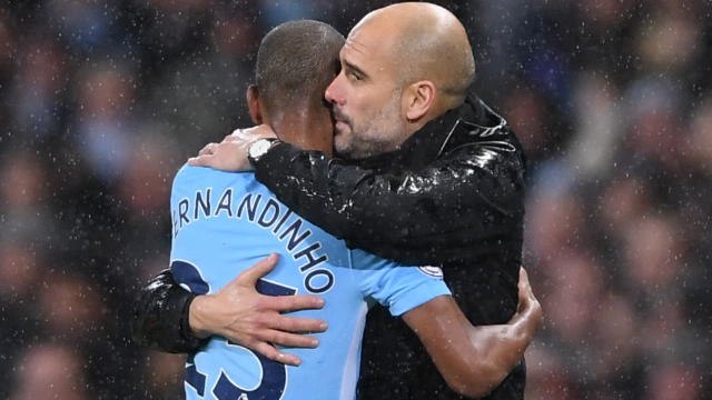 Managing Fernandinho will be one of my favourite memories - Guardiola