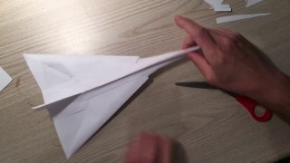 Paper Airplane Concorde build