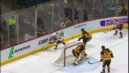 OHL Ottawa 67&#039;s 1 at Hamilton Bulldogs 4