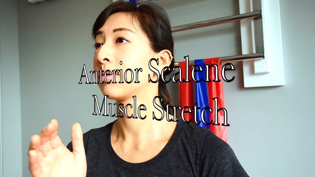 Neck, First Rib Pain & Stiffness: Anterior Scalene Muscle Stretch