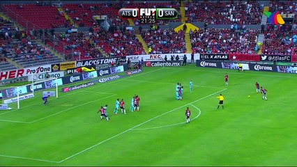 Edyairth Ortega Goal ~ Atlas vs Santos Laguna 1-0