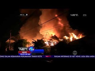 2 Petugas Pemadam Alami Luka Saat Hentikan Kobaran Api - NET 24