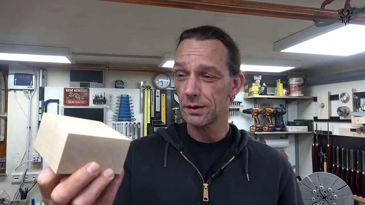 ❤ Dose drechseln mit Schieferdeckel nach einer Idee von Martin Adomat