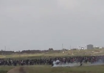 IDF Release Videos of Rock Throwers on Gaza Side of Border Fence