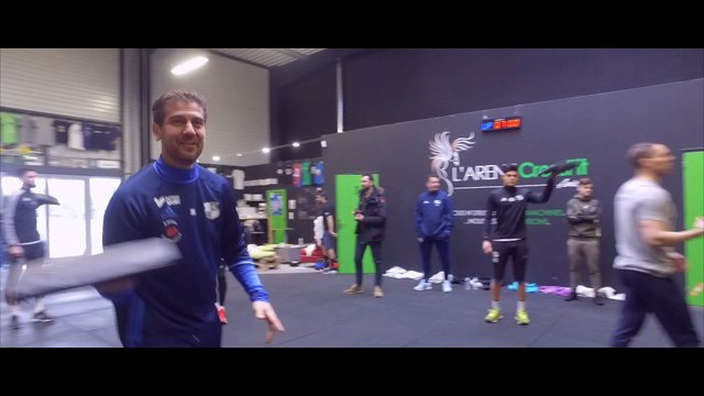 L'Amiens SC à l'Arene Crossfit d'Amiens
